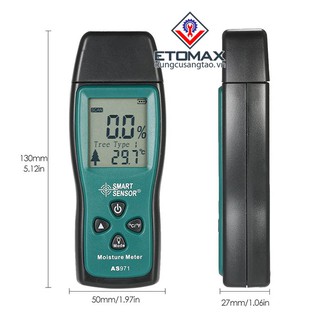 Máy đo độ ẩm gỗ Smart sensor AS971