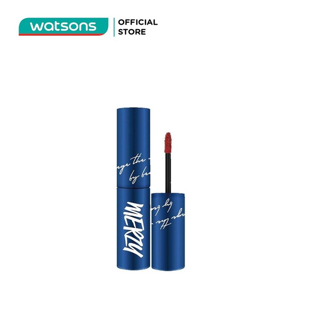 Son Kem Lì Merzy Another Me The First Velvet Tint Classic Blue 4.5g .#V6 Firenze Negroni Đỏ Gạch