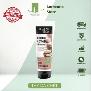 [CHÍNH HÃNG] Tẩy Da Chết Mặt Organic shop Organic coffee & powder