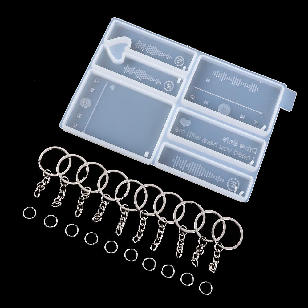 Khuôn Làm Móc Khóa Hình Máy Nghe Nhạc Orentlii|Khuôn Silicone Làm Đồ Thủ Công