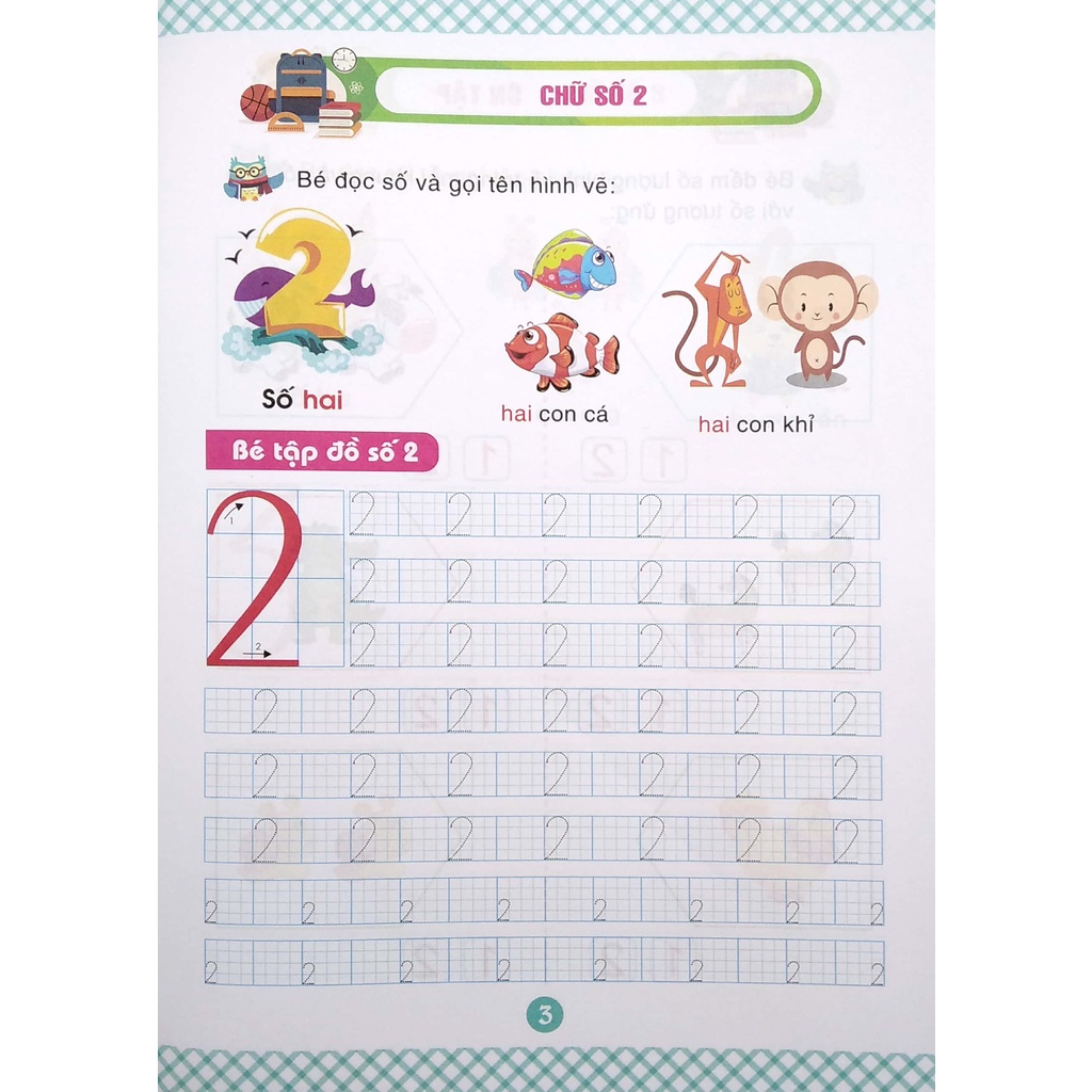 Sách Chuẩn Bị Vào Lớp 1 - Bé Làm Quen Với Toán - Tập 2