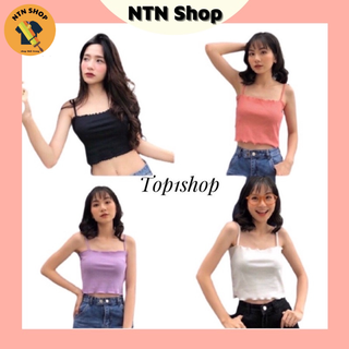Áo hai dây cuốn biên siêu xinh