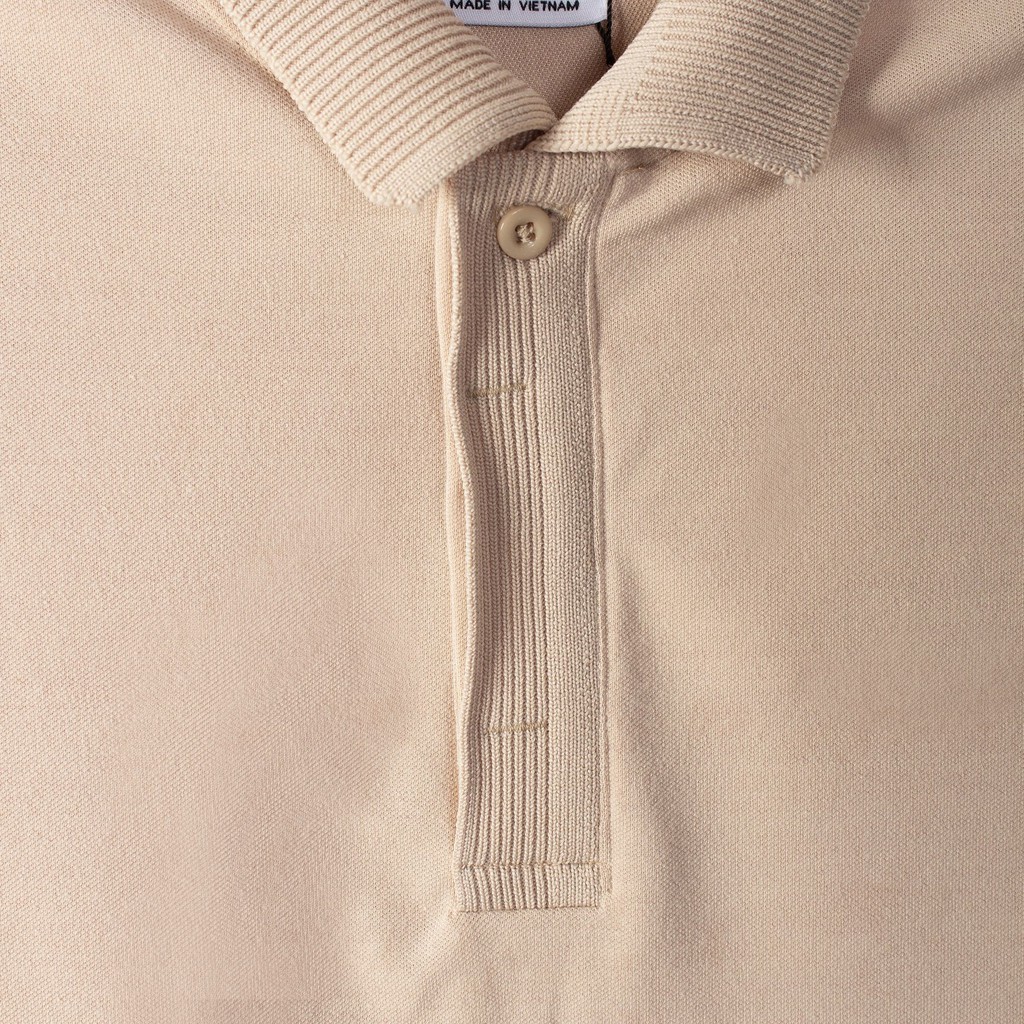 Áo phông thun polo nam Galvin cotton cá sấu trắng đen tay ngắn lỡ cổ bẻ Leo Vatino 12A | BigBuy360 - bigbuy360.vn