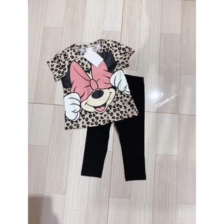 Set bộ Minnie hoạ tiết - Thời trang HM
