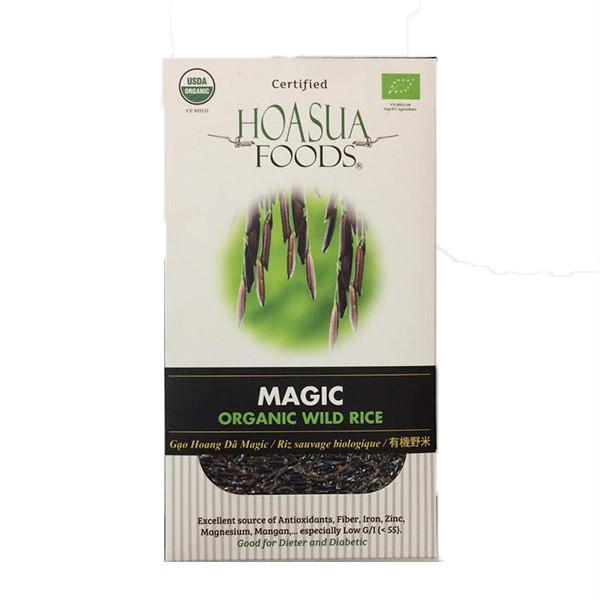 Gạo lứt đen hữu cơ Hoa Sữa (Magic) 1Kg