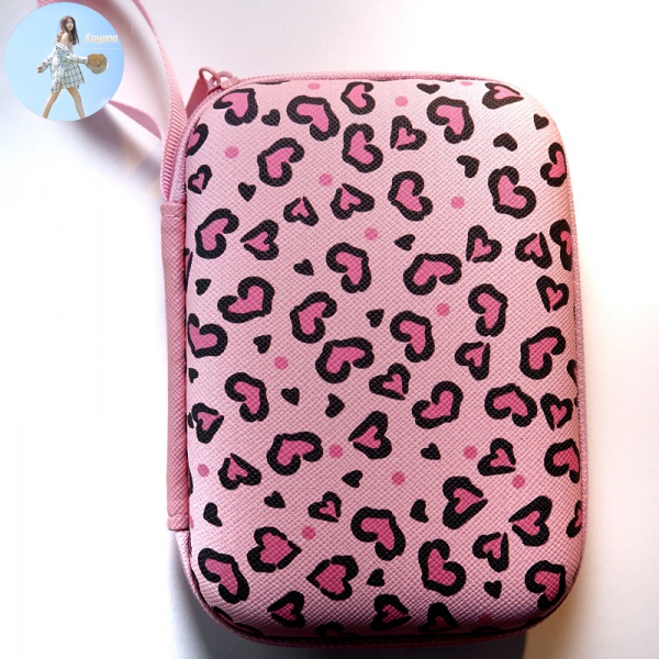 Túi Đựng Dây Cáp Sạc Tai Nghe Họa Tiết Da Báo Dễ Thương | BigBuy360 - bigbuy360.vn