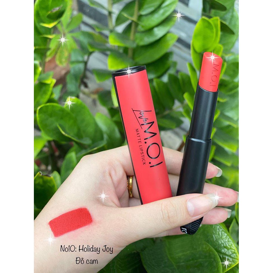 Son Đỏ Cam LoveMOI Hồ Ngọc Hà Back Pink Bản Đặc Biệt Giơi Hạn son ho ngoc ha | BigBuy360 - bigbuy360.vn