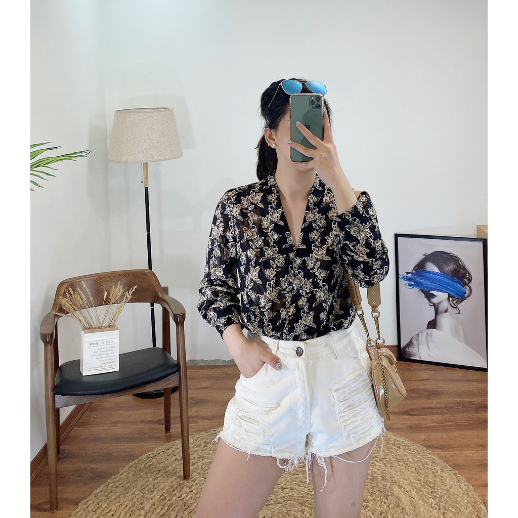 (thanh lý lẻ size) Áo lụa nhà Cati
