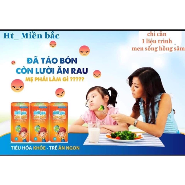 Men sống hồng sâm