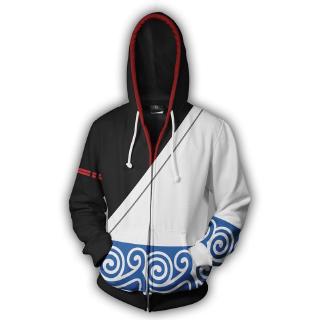 Áo Khoác Hoodie In Hình Anime Gintama 3d