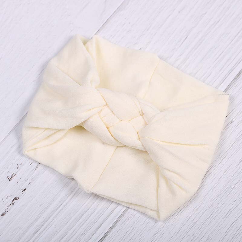 Băng đô co giãn thắt nút độc đáo xinh xắn bằng chất liệu nylon cho bé gái