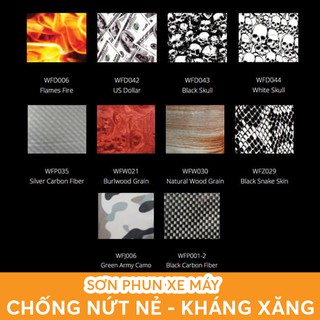 10 mẫu Film chuyển nước Samurai Paint