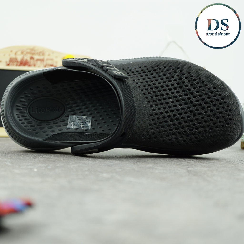 Dép Cross Literide 360 Nam Nữ màu Đen , Hàng loại 1 full tag, full box hãng