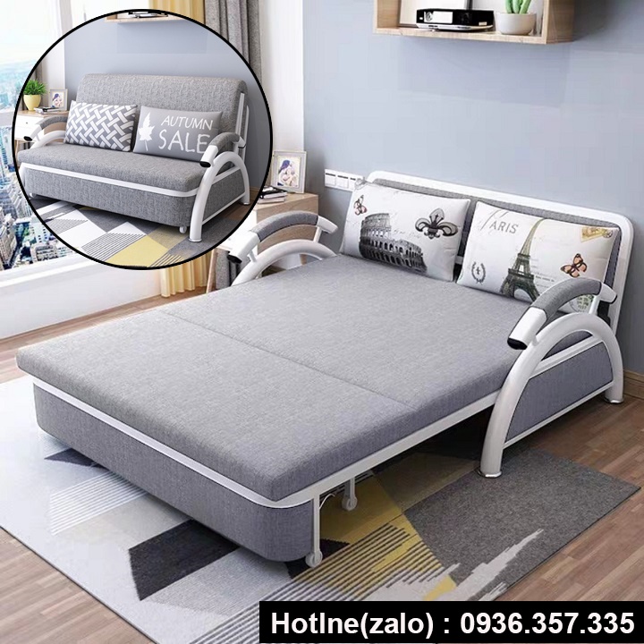 Giường Sofa Gấp Gọn Đa Năng Thông Minh Chuyển Đổi Từ Giường Thành Ghế Dễ Dàng Kt :