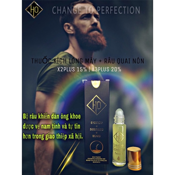Sản Phẩm Cao Cấp Kích Mọc Chân Mày Râu Ho X3Plus Độ Mạnh Nhất Hiện Nay | BigBuy360 - bigbuy360.vn