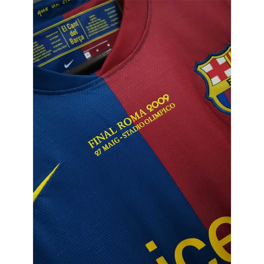 Áo Bóng Đá Đội Tuyển Barcelona 2008-09 Phong Cách Retro