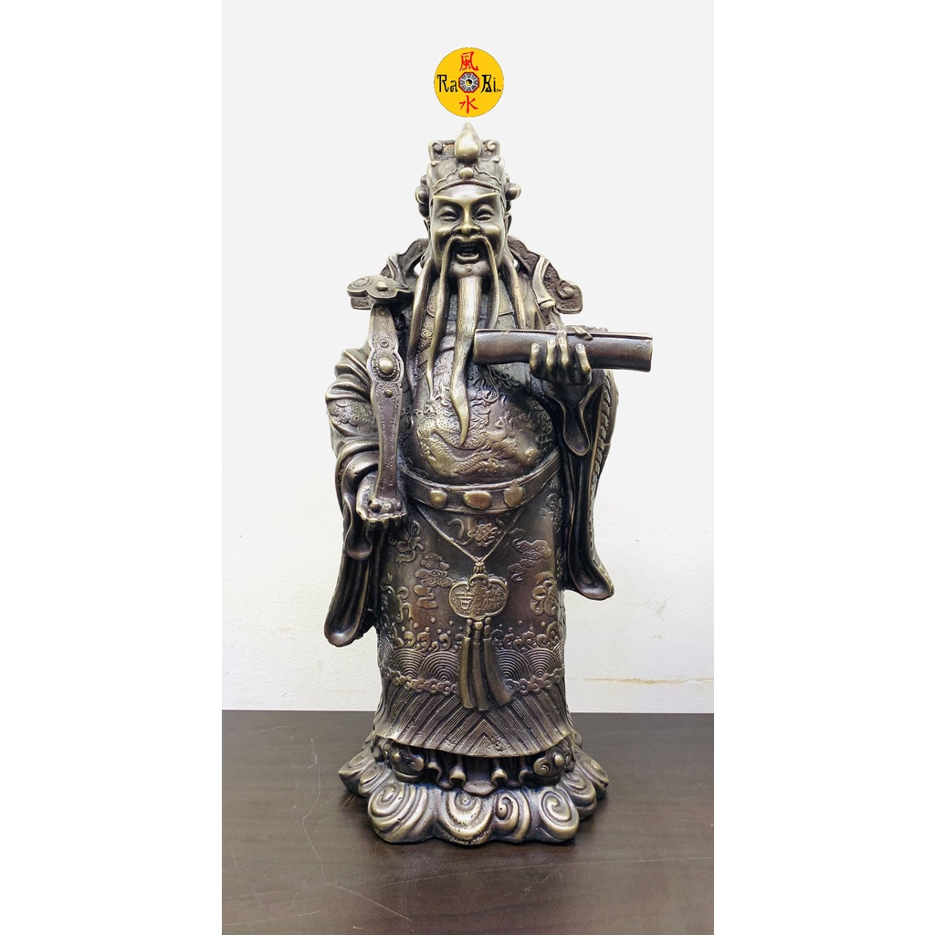Tam Đa Phúc Lộc Thọ 35cm - Tượng Đồng Phong Thủy