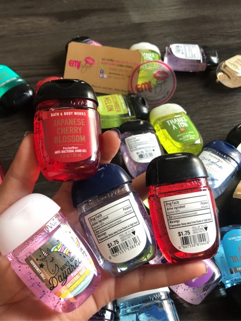 [CÓ SẴN] Nước rửa tay khô BATH&BODY WORKS hàng nhập khẩu chính hãng. Chai 29ml giúp vệ sinh khử trùng tiện lợi.Auth 100% | BigBuy360 - bigbuy360.vn