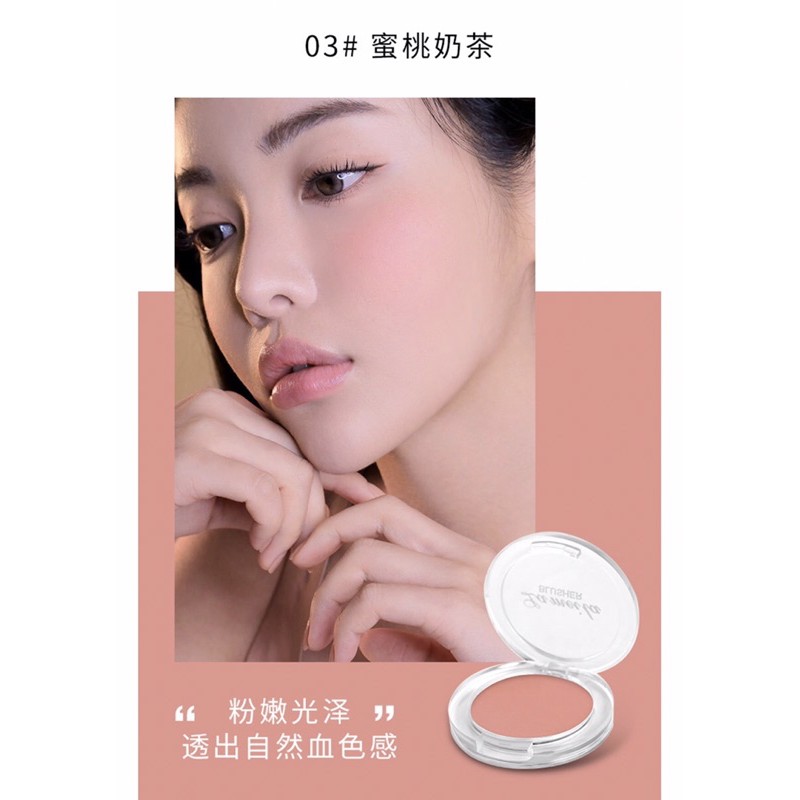 Phấn Má Hồng Lameila Blusher Nội Địa Chính Hãng Makeup Chuẩn Màu Mềm Mịn Lâu Trôi Tông Đáng Yêu Trẻ Trung