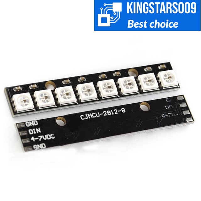 Module LED RGB WS2812 8bit