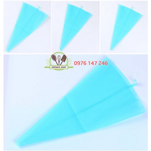 Túi silicon bắt bông kem