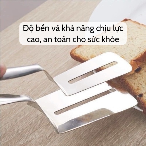 [TIỆN LỢI] Kẹp gắp thức ăn ♨️ Dụng cụ gắp đồ nóng đồ nướng thực phẩm inox cao cấp chắc chắn chuyên dụng giá rẻ