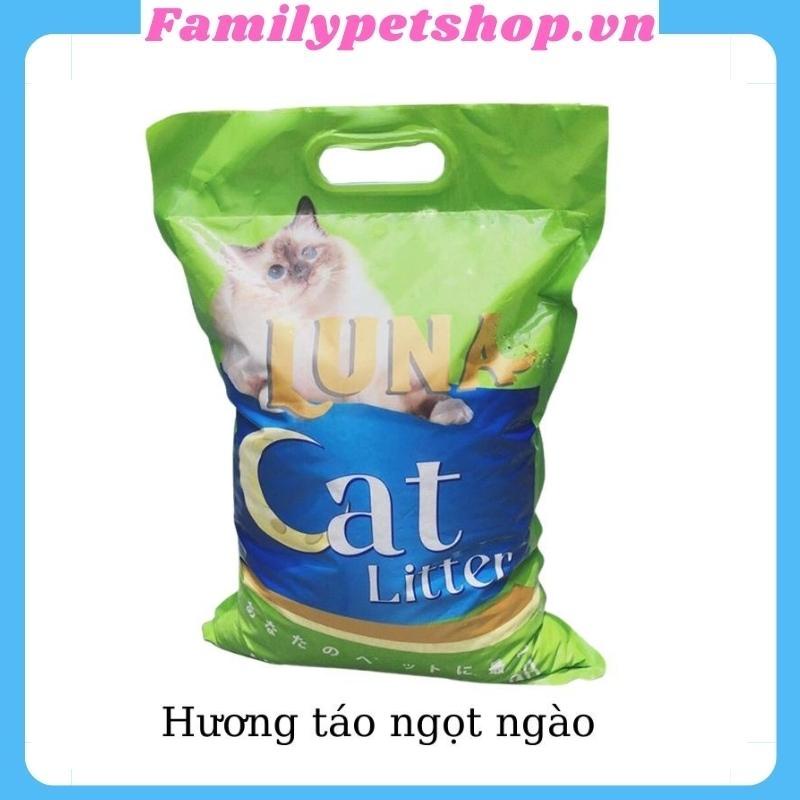 Cát vệ sinh cho mèo Luna Litter túi 8L-familypetshop.vn