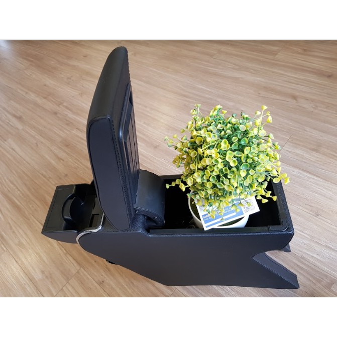 ☘️Hộp tỳ tay Kibbet + Tẩu sạc HY-10 cho Chevrolet Spark loại 1490 không khoan vít, Bệ tỳ tay, Spark, Phụ kiện Spark...