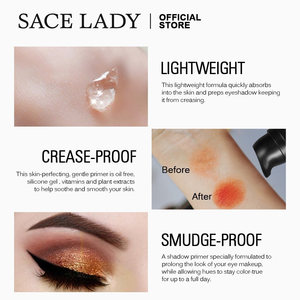 Bộ mỹ phẩm SACE LADY gồm son môi + bút kẻ mắt + kem nền + chì kẻ lông mày + bảng phấn mắt + mascara + mút tán phấn nền | BigBuy360 - bigbuy360.vn