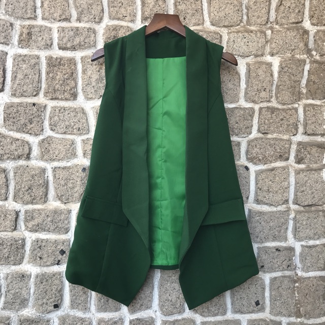 Áo khoác blazer nữ không tay - áo khoác vest nữ thời trang ulzzang