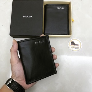 [ĐỘC QUYỀN] Ví Da PRADA Da dê xịn bảo hành 6 tháng