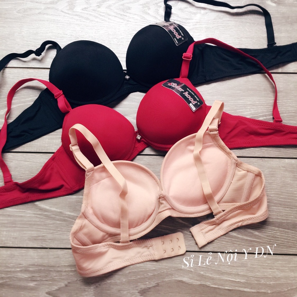 Áo Ngực Nâng Dày Siêu Đẩy Trơn Mút 5cm Thái Lan Sisterhood