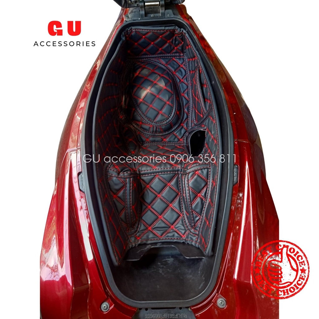 Lót cốp da chống nóng cao cấp dành cho xe Honda PCX 2014-2022  hàng chính hãng GU