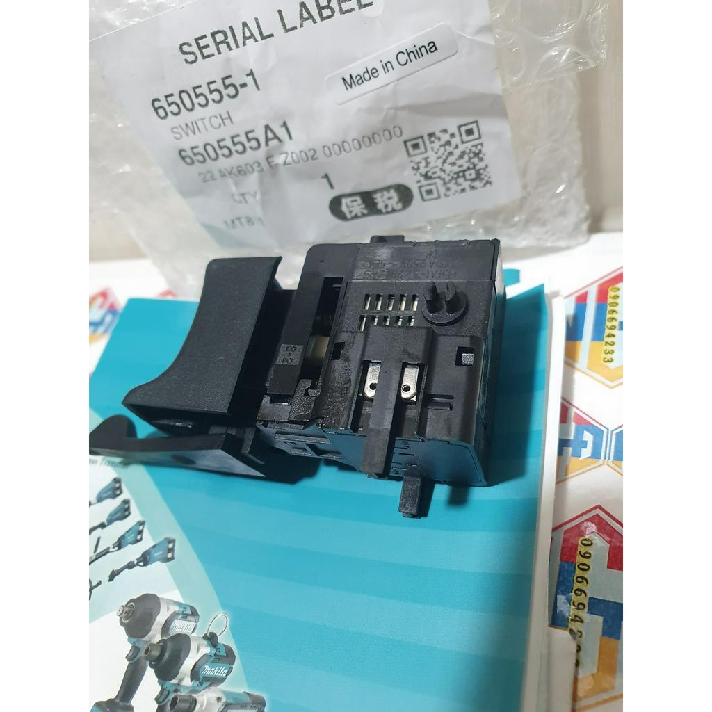 Công tắc máy khoan điện MT811/MT817 Maktec Makita 650555-1