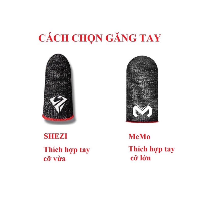 Găng tay chơi game MeMo, Shezi sợi bạc 24 kim cao cấp