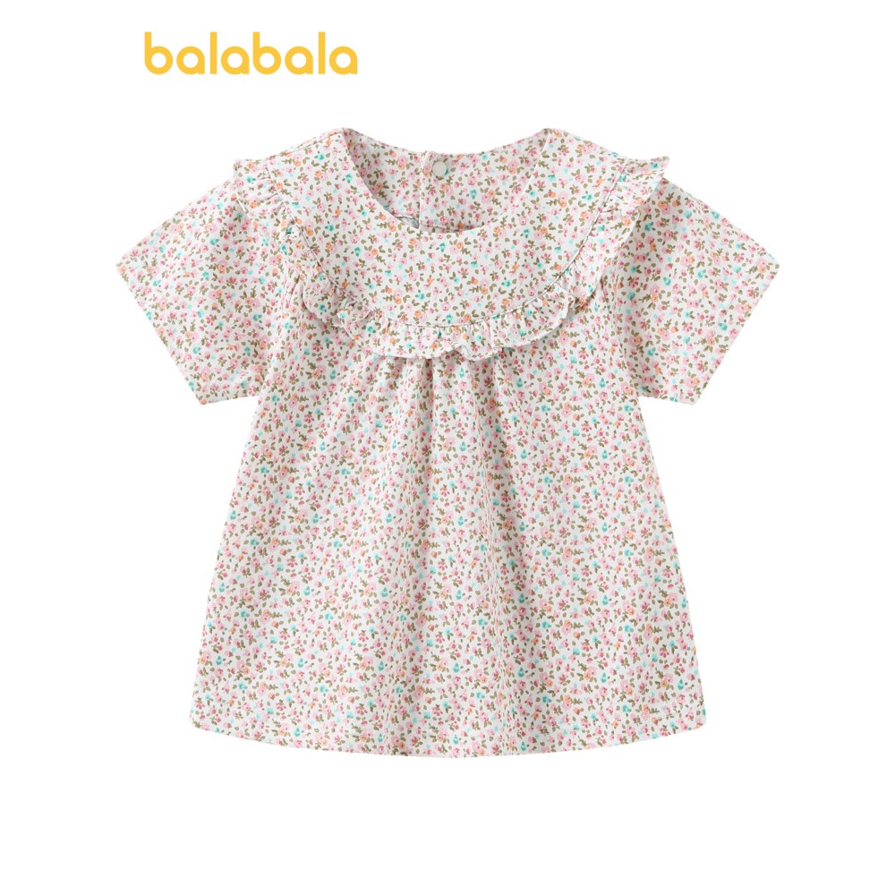 (0-3 tuổi) Áo bé gái hoa nhí hãng BALABALA 20022111700200314