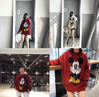 ÁO LEN MICKEY CHẤT DÀY DẶN