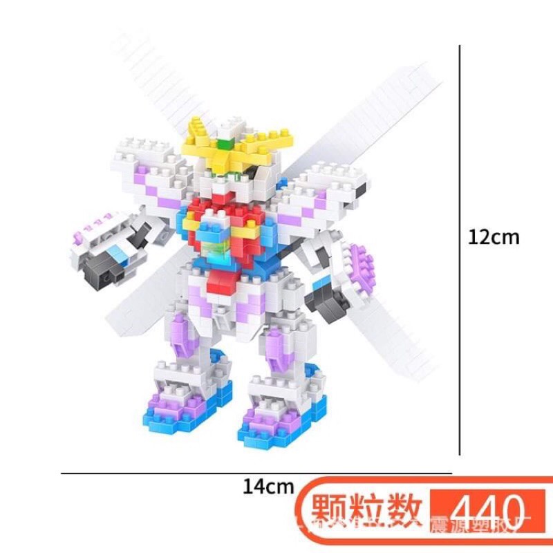 Bộ đồ chơi lego gundam - strike 6778