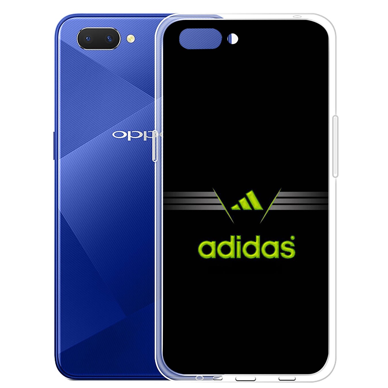 Ốp lưng silicone họa tiết logo Adidas cho Samsung Galaxy A11 A51 A01 A10 A20 A30 A50 A20S A30S A01 A10S