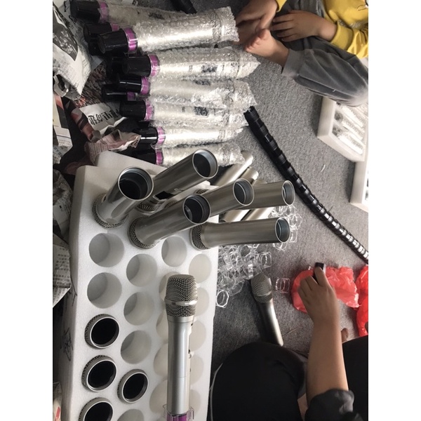 Trọn bộ Vỏ Mic UGX8ii Kèm chụp lưới đầy đủ