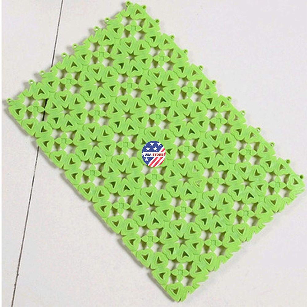 [Tổng Kho Sỉ] Tấm Lót Sàn Thảm Nhựa Ghép KIỂU BÔNG HOA T2 - Size 21X31Cm - Nhựa Dày Chống Trơn Trượt Khô Thoáng Nhà Tắm