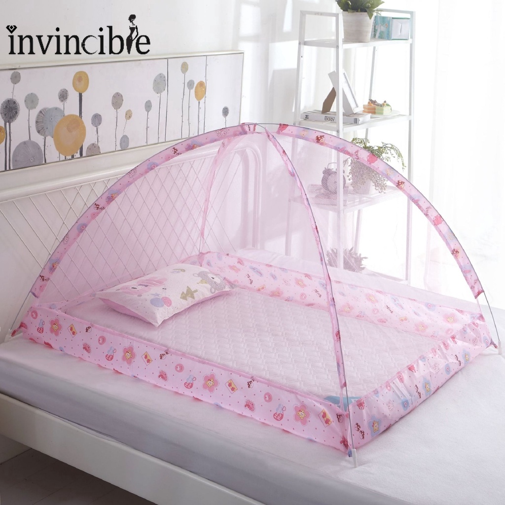 Baby Kids Summer Folding Mosquito Net /Portable Multifunctional Children Bed Anti-Mosquito Cover/ Large Space Closed Baby Tent