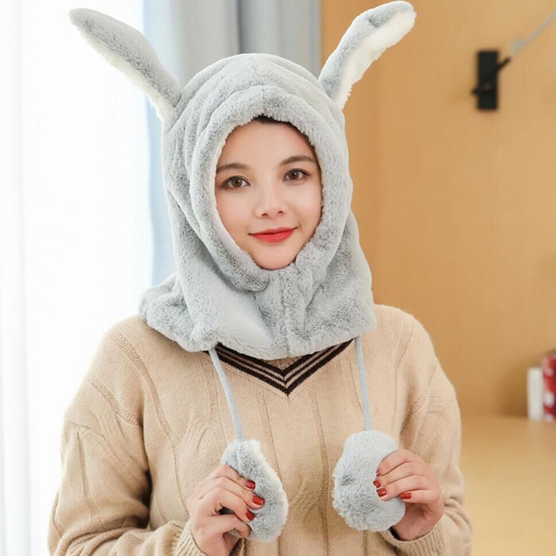 Mũ Trùm Đầu Che Tai Chống Gió Tiện Dụng Khi Trượt Tuyết