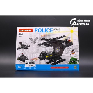 ĐỒ CHƠI LẮP GHÉP NON LEGO S.W.A.T TRỰC THĂNG 6990
