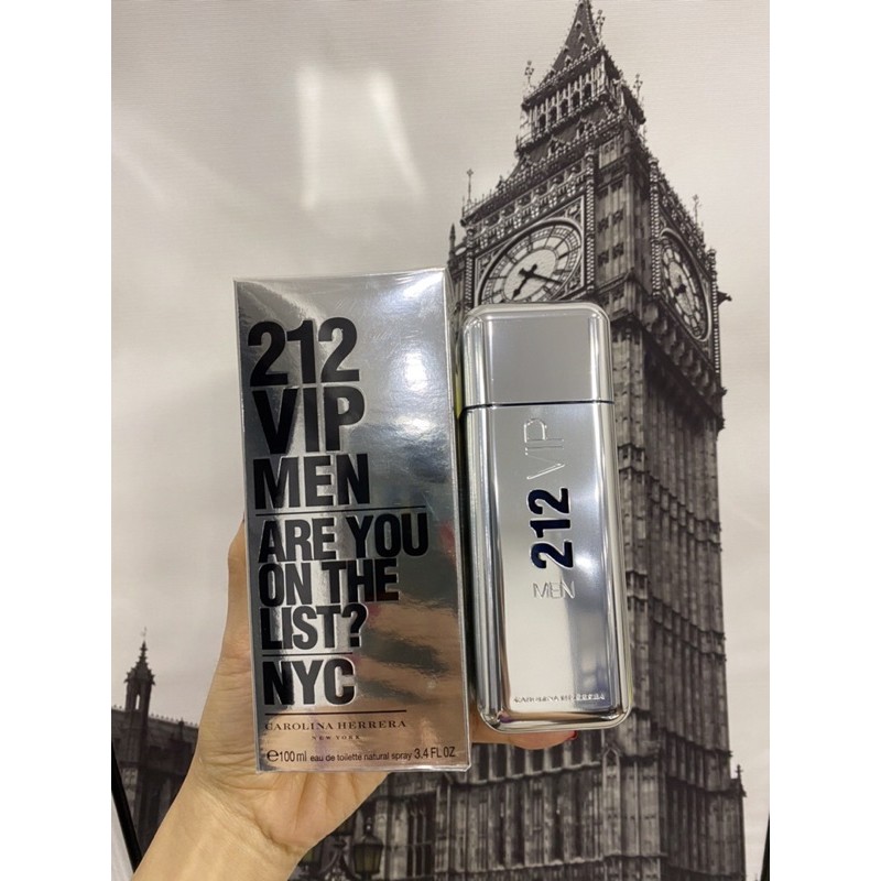 Nước Hoa Nam 212  Vip Men Are You On The List? NYC 100ML