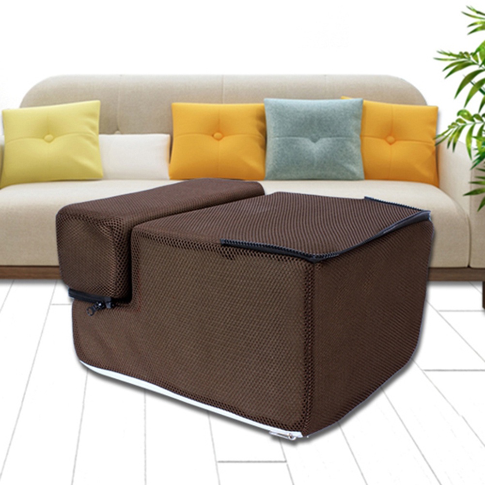 Bậc cầu thang leo 3 bước chống trượt thuận tiện dành cho thú cưng