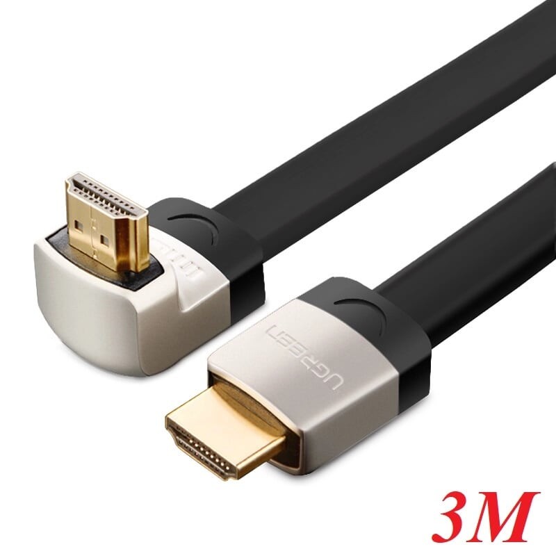 Cáp HDMI bẻ góc 3m Ugreen 10280 Chính Hãng HD112