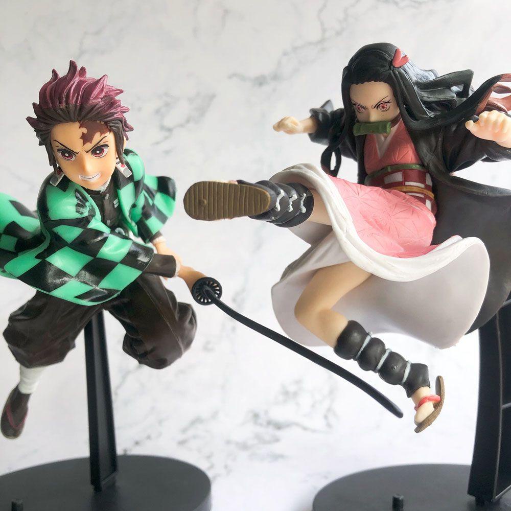 Mô Hình Nhân Vật Kimetsu No Yaiba Nhảy Lò Cò Bằng PVC