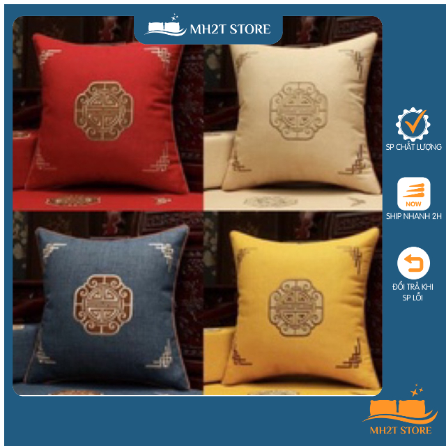 Gối tựa lưng ,gối tựa ghế sofa (cả vỏ và ruột kt 45x45) MH2T STORE