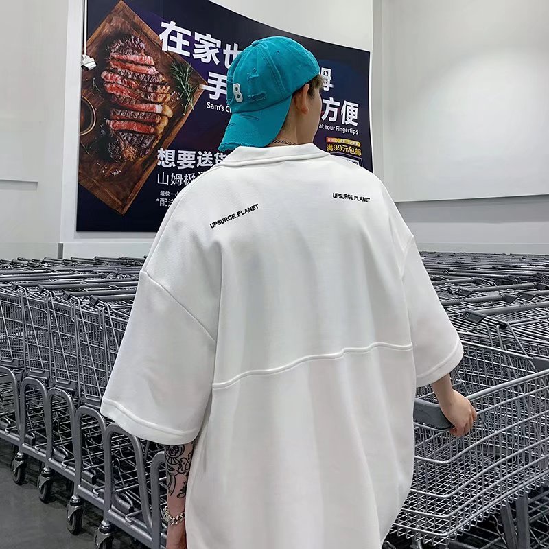 Áo Thun Polo Ngắn Tay In Chữ Thời Trang Dành Cho Nam Size M-3XL